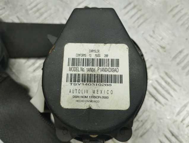 Пасок безпеки задній правий 1AN04DX9AC CHRYSLER