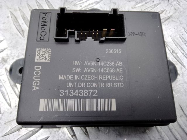Блок комфорту задніх дверей 31343873 VOLVO