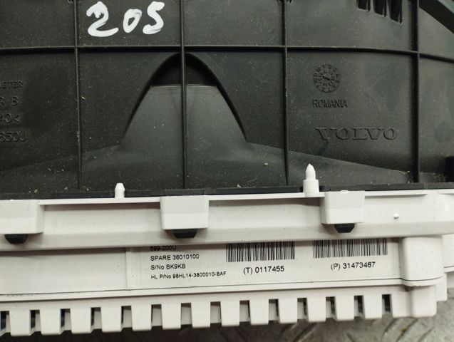 Щиток приладів додатковий 31473467 VOLVO