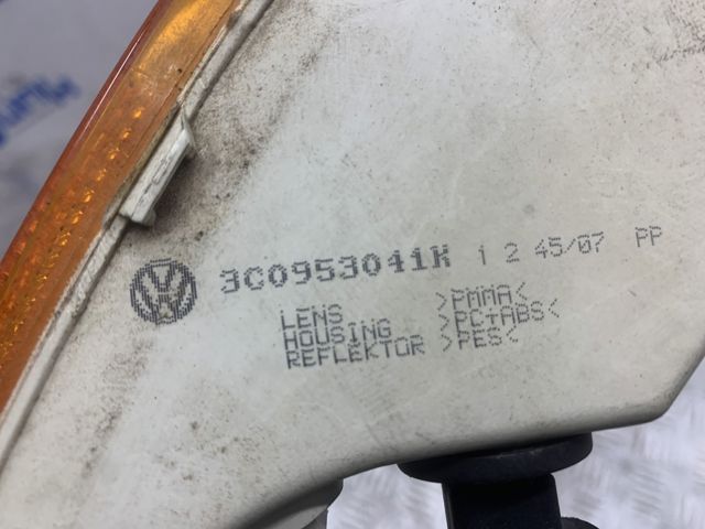 Передній ліхтар покажчика повороту 3C0953041K VAG