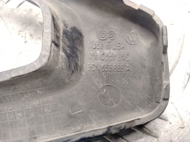 Решітка переднього бампера, ліва 3CN853665A9B9 VAG