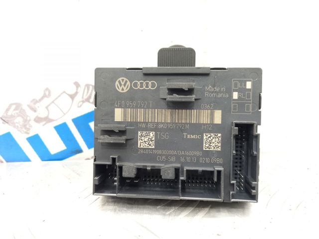 Блок комфорту передніх дверей 4F0959792T VAG