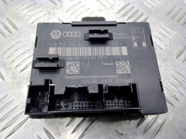 Блок комфорту задніх дверей 4F0959795P VAG