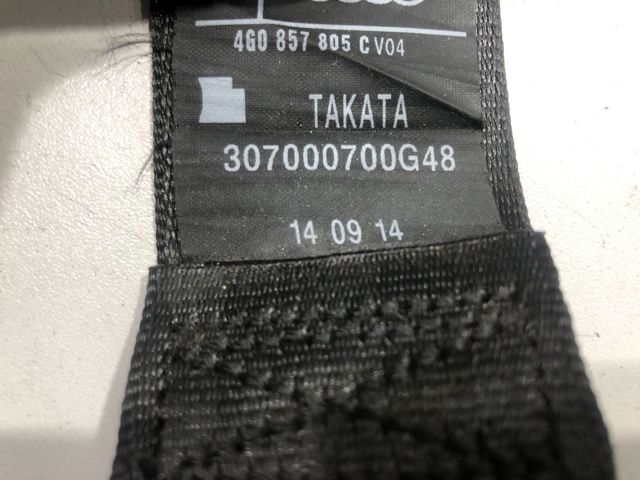 Пасок безпеки задній 4G0857805CV04 VAG