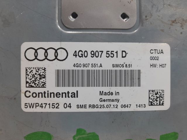 Блок електронного управління 4G0907551D VAG
