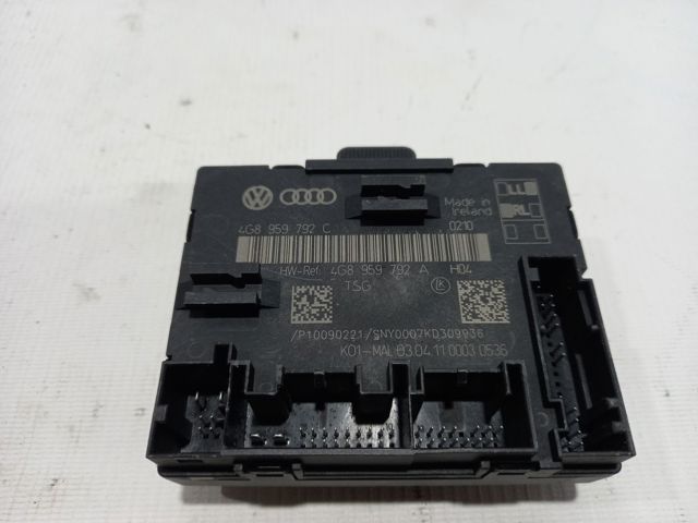 Блок комфорту передніх дверей 4G8959792A VAG