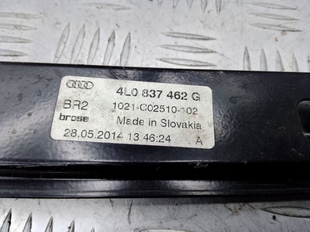 Механізм склопідіймача дверей передніх, правих 4L0837462G VAG