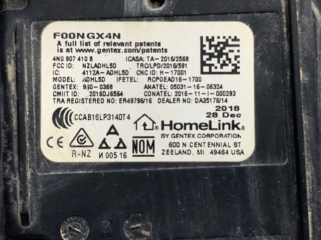 Блок управління системою відкривання воріт гаража 4N0907410B VAG