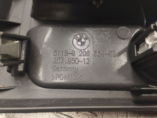 Декоративна накладка центральної консолі 51169206781 BMW