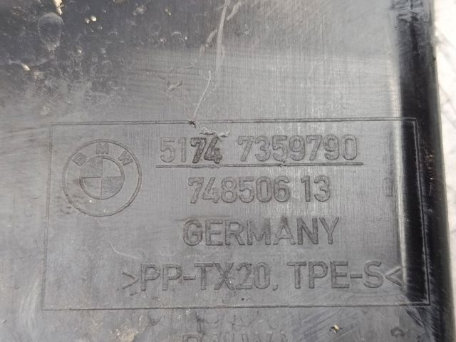 Повітропровід / дефлектор радіатора, правий 51747359790 BMW