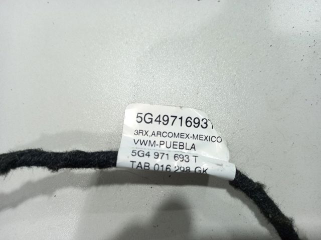 Електропроводка задніх дверей 5G4971693T VAG