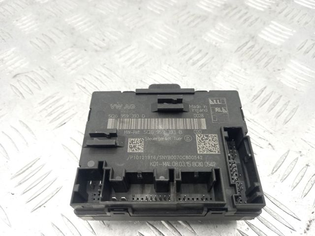 Блок комфорту передніх дверей 5Q0959393D VAG