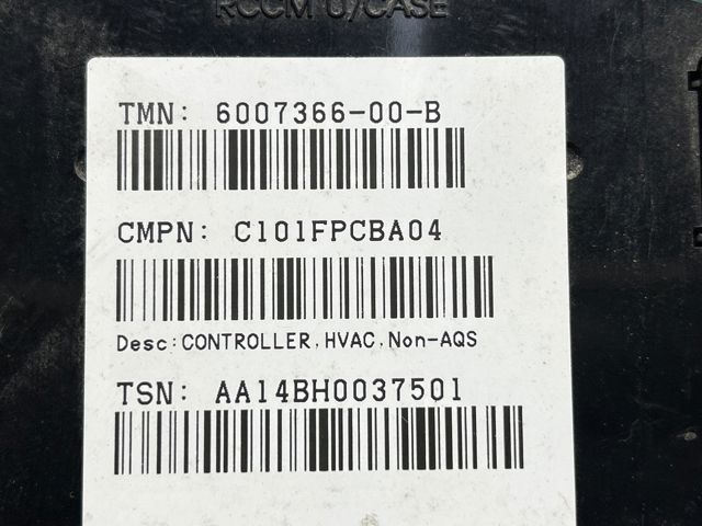 Контролер системи автоматичного управління обігрівачем 600736600B TESLA