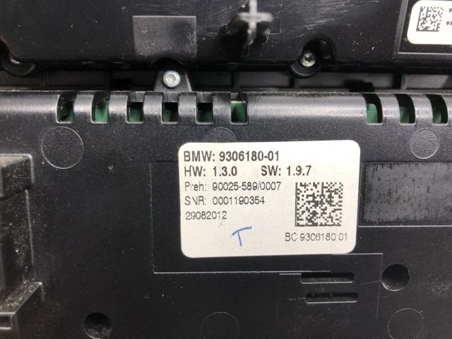 Блок управління кондиціонером 61319328413 BMW