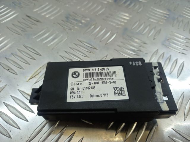 Модуль управління (ЕБУ) переднього сидіння 61357490465 BMW