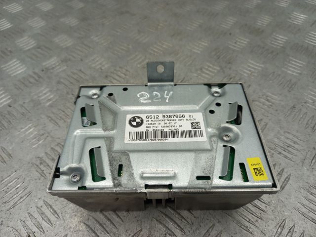 Підсилювач звуку аудіосистеми 65129387656 BMW
