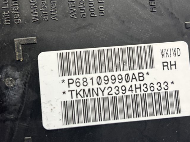 Подушка переднього сидіння 68109990AB CHRYSLER