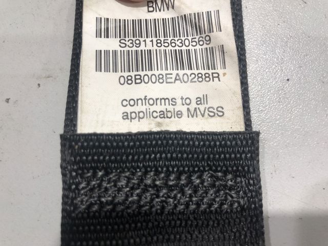 Пасок безпеки задній лівий 72117161847 BMW