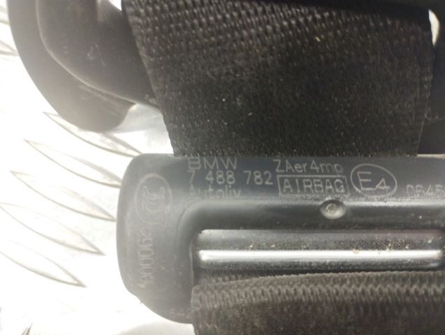 Ремінь безпеки передній правий 72117488782 BMW