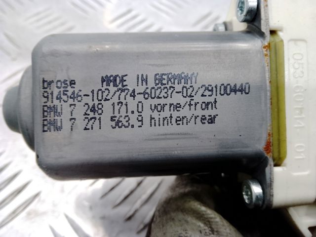 Мотор склопідйомника дверей передніх, лівих 7248171 BMW