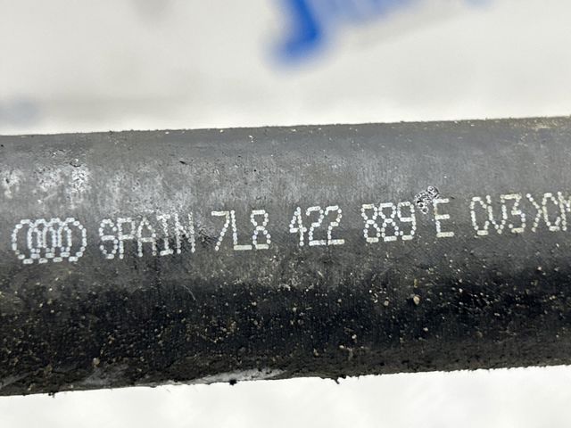 Шланг ГПК, низького тиску, від бачка до насосу 7L8422889E VAG