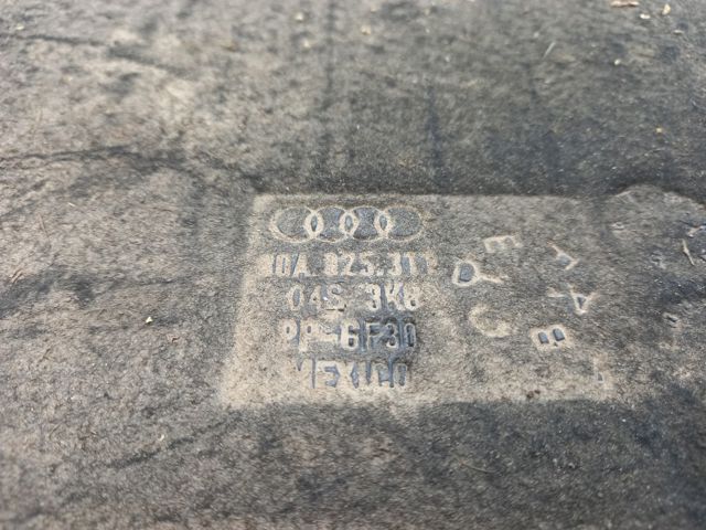 Захист днища, задній правий 80A825311B VAG