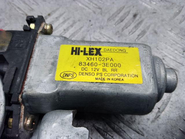 Моторчик склопідйомника двері задніх, правих 834603E000 HYUNDAI