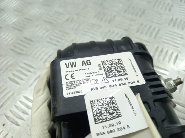 Подушка безпеки, пасажирська, AIRBAG 83A880204E VAG