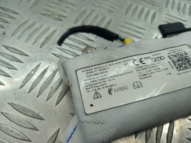 Подушка безпеки AIRBAG спинки сидіння, правого 83A880242E VAG