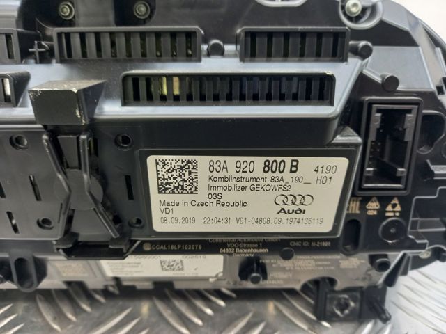 Панель приладів 83A920800B VAG