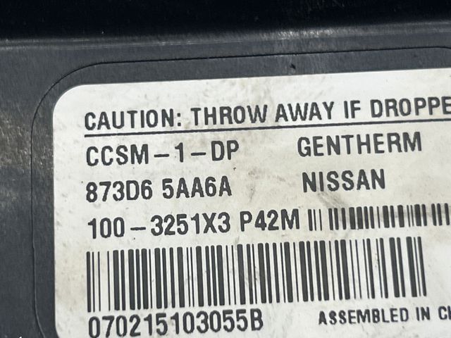 873D65AA6A Nissan/Infiniti