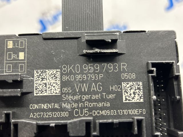Блок комфорту передніх дверей 8K0959793R VAG