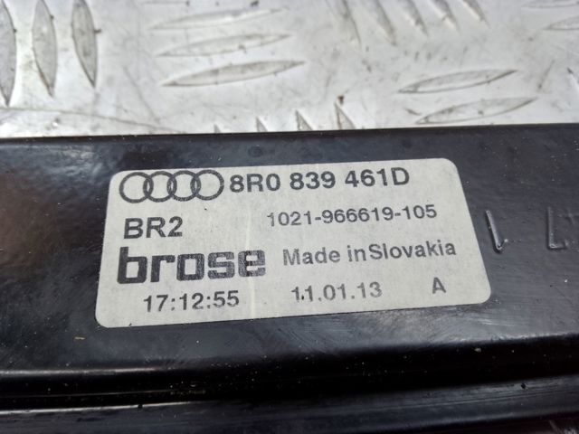 Механізм стеклопод'емника двері задньої, лівої 8R0839461D VAG