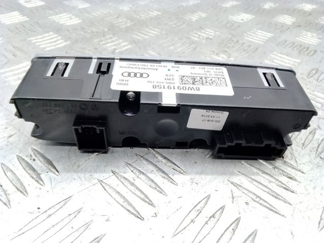 Блок управління пічкою 8W0919158SWI VAG