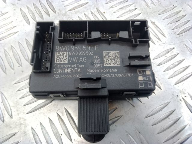 Блок комфорту передніх дверей 8W0959592E VAG