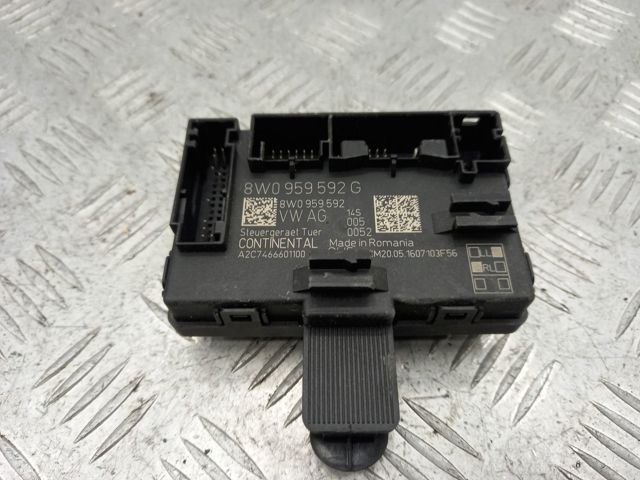 Блок комфорту передніх дверей 8W0959592G VAG