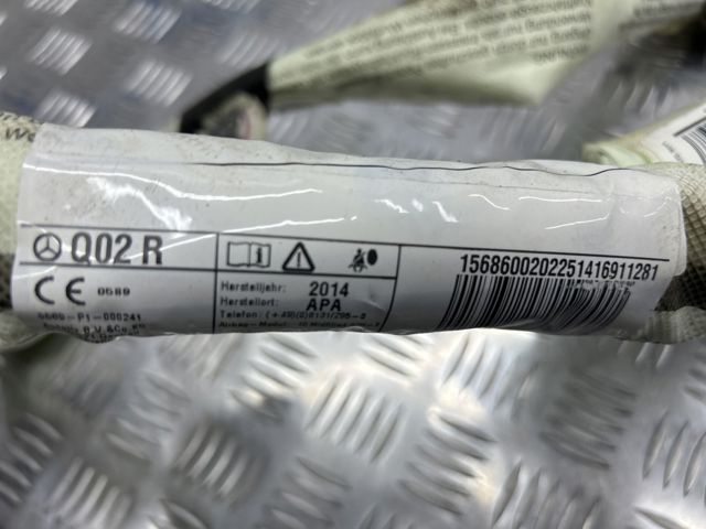 Подушка безпеки, бічна, права, AIRBAG A1568600202 MERCEDES