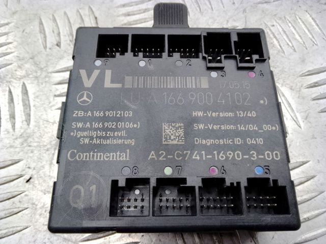Блок комфорту передніх дверей A1669004102 MERCEDES