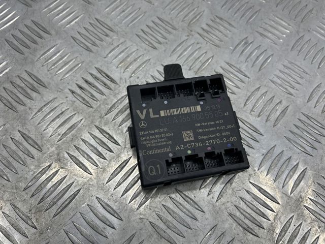 Блок комфорту передніх дверей A1669005505 MERCEDES