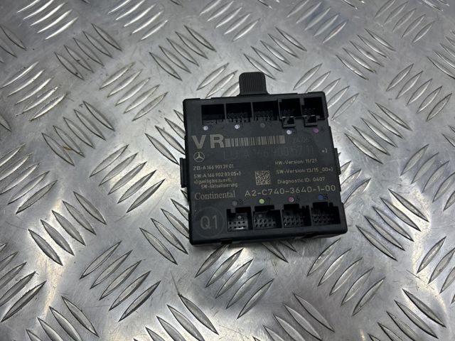 Блок комфорту передніх дверей A1669005711 MERCEDES