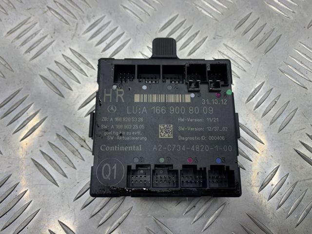 Блок комфорту задніх дверей A1669008009 MERCEDES