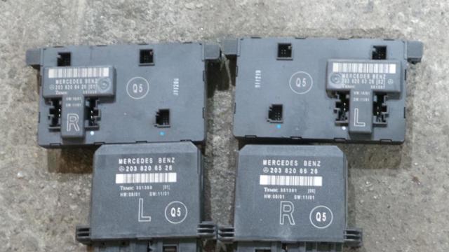 Блок комфорту задніх дверей A2038206626 MERCEDES