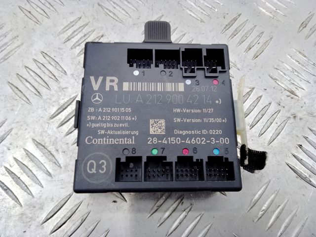 Блок комфорту передніх дверей A2129004718 MERCEDES