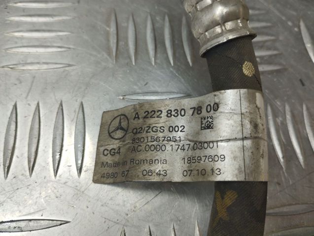 Шланг кондиціонера, від радіатора до випарника A2228307800 MERCEDES