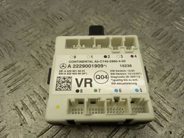 Блок комфорту передніх дверей A2229001909 MERCEDES