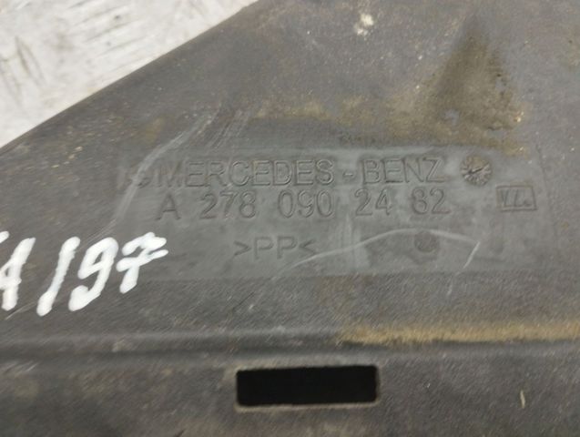 Повітрозабірник повітряного фільтра A2780902482 MERCEDES