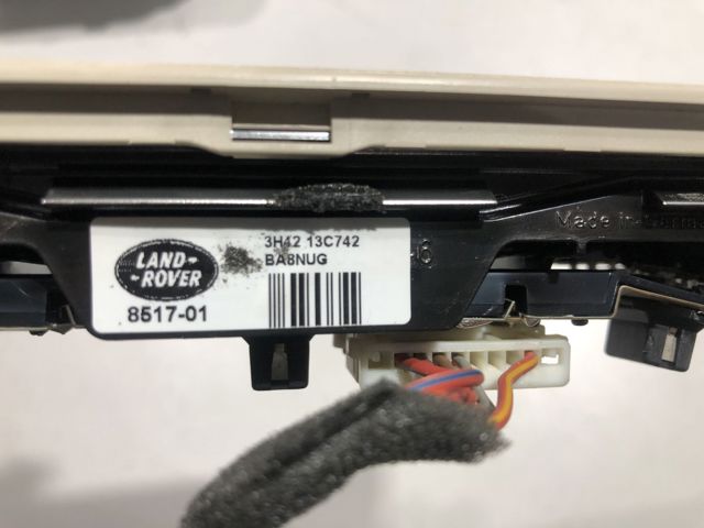 Плафон освітлення салону/кабіни XDM500100NUG LAND ROVER