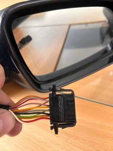 Бічне дзеркало заднього виду ліве 1Z1857507 VAG