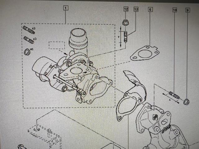 Турбокомпресор 144116763R RENAULT
