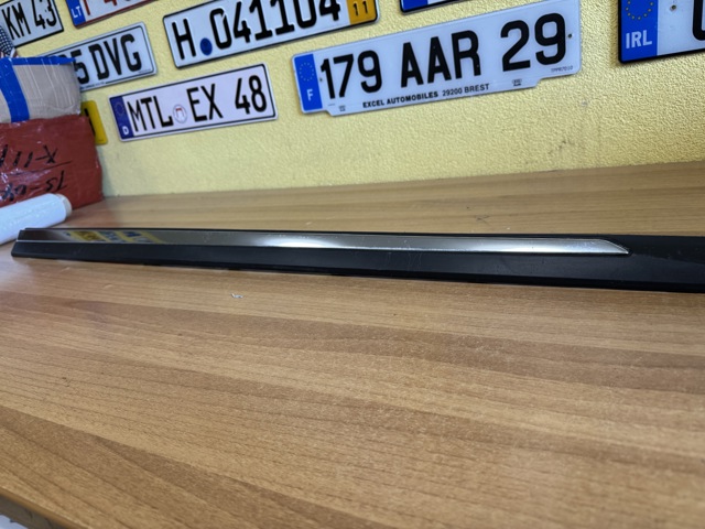 Молдинг передніх лівих дверей, нижній 808776FR0A NISSAN